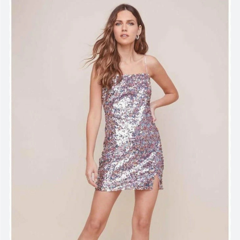 NWT ASTR the label dance with me sequin dress